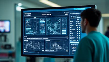 Healthcare Analytics and Patient Tracking Interface